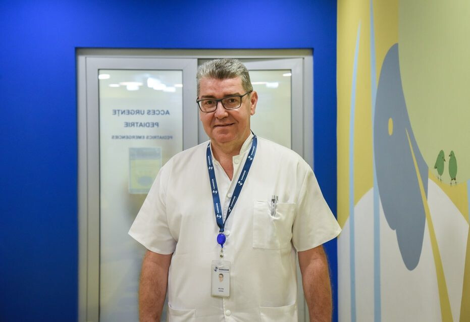 Dr. Liviu Ojoga, șeful Secției de Ortopedie și Traumatologie de la Spitalul Clinic SANADOR